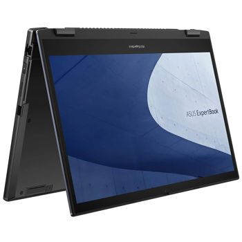 Ноутбук 15.6 ASUS ExpertBook B2 Flip B2502FBA Black, Intel Core i5-1240P 3.3-4.4GHz/8GB/SSD 512GB/Intel Iris Xe Graphics/WiFi 6E/BT/RJ45/Thunderbolt4/USB Type-C/HDMI/USB 3.2/HD WebCam/FP/15.6 FHD Touchscreen IPS (1920x1080)/No OS B2502FBA-N80161