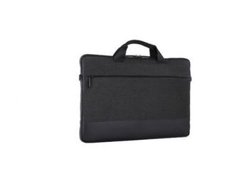 купить 15" NB Bag - Dell Professional Sleeve 15,  The professionally chic heather dark grey exterior and plush-lined interior protect your laptop from scratches or damage, Black/Grey в Кишинёве 