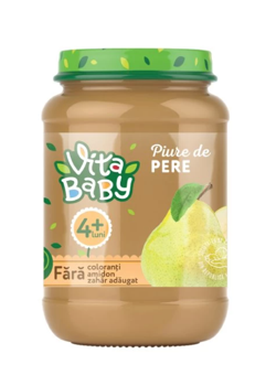 Piure Baby Vita pară, 180g 