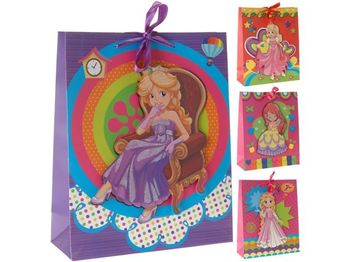 Пакет для детских подарков "Принцесса" 32X26X10сm 