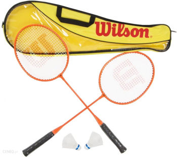 Набор для бадминтона (2 ракетки + 2 воланчика + чехол) Wilson WR135710F3 (10923) 