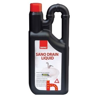 купить Sano Drain Liquid для прочистки канализации 1л в Кишинёве 