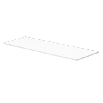 cumpără Poliţă cu colţuri drepte Glassline 600x200x8 mm, alb în Chișinău 