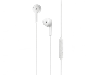 ttec Headphones In-Ear with Built-in Remote Control RIO, White 
