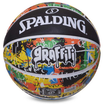 Мяч баскетбольный №7 Spalding Graffiti 84372Y (6729) 