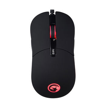 Mouse Gaming MARVO G931, Gaming Mouse, 2000/3000/4000/5000/6000/7200dpi adjustable, Optical sensor (Pixart 3325), 6 programmable buttons, RGB 16M colors, Advanced configuration, Braided cable, USB, Black