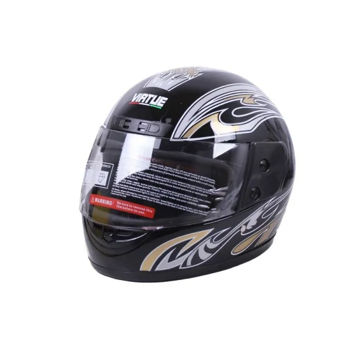 Casca moto integrala MD-А105 VIRTUE (negru-aurie, marime L) 