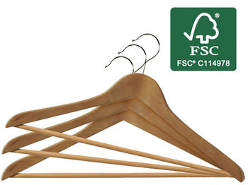 Набор вешалок деревянных FSC 3шт, 45cm 