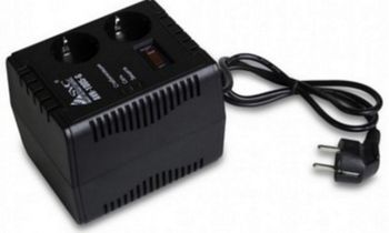 Stabilizer Voltage Ultra Power AVR-1008A, 1000W, Output sockets: 2 × Schuko 