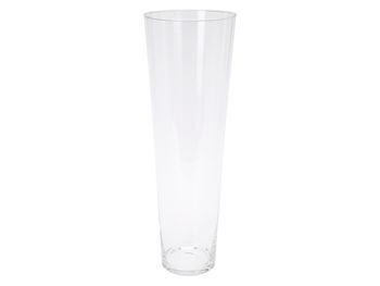 Vaza din sticla "Conus" H50cm, D17cm 