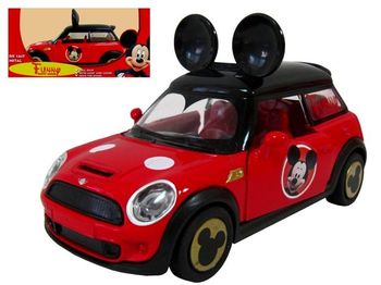 Машина-модель Mini cooper "Mickey Mouse" 