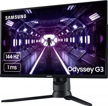купить 23.8" SAMSUNG Odyssey G3 LF24G35TFW,Black,VA,1920x1080,144Hz,FreeSync,1msMPRT,250cd,DSub+DP+HDMI,Pvt в Кишинёве 