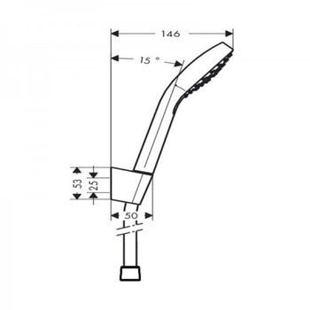 Croma Select S Set dus manual Vario cu suport si furtun 160 cm 