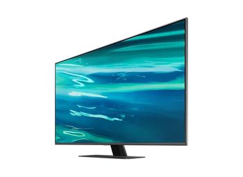 50" LED TV Samsung QE50Q80AAUXUA, Black (3840x2160 UHD, SMART TV, PQI 3200Hz, DVB-T/T2/C/S2) 