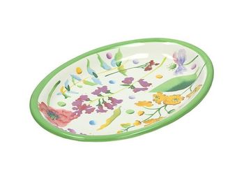 Platou oval 40X28cm Young Blooming, din ceramica 