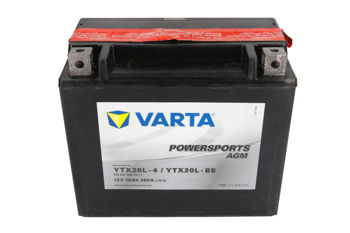 Стартерная аккумуляторная батарея YTX20L-BS VARTA FUN 