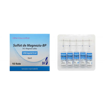 cumpără Magnesii sulfat-BP 250 mg/ml sol. inj. 5ml N10 în Chișinău 