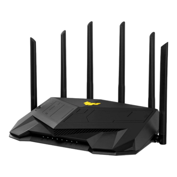 Wi-Fi 6 Dual Band ASUS TUF Gaming Router "TUF-AX6000", 6000Mbps, OFDMA, 4xGbit, 2x2.5Gbit, USB3.0 