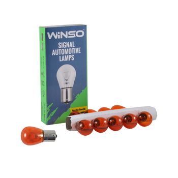 Lampa Winso 12V PY21W 21W BAU15s Amber 713110 