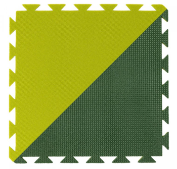 Tatami mat Eva Puzzle 43x43 cm, 1 cm Yate SC00294 green (10849) 