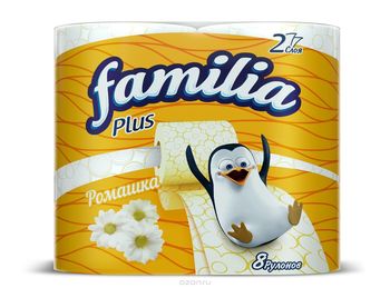 купить Familia туалетная бумага 2 слоя, 8 рулона в Кишинёве 