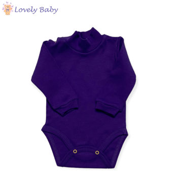 Body B08 violet cu guler 