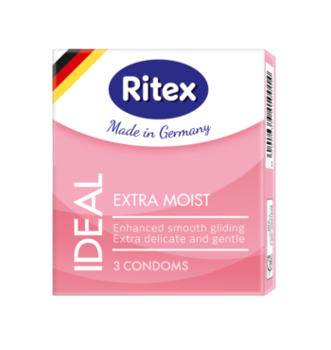Презервативы - RITEX LUST - Точечная и ребристая поверхность, 3шт. 