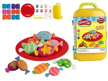 Set pentru modelare Funny Lucky Candies (accesorii) valiza 