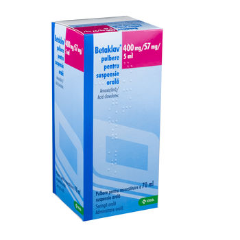 cumpără Betaklav 400 mg/57mg/5ml pulb./susp.orala 70ml în Chișinău 