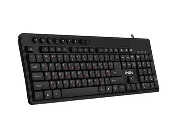 Keyboard SVEN KB-C3060, Multimedia, Splash proof, Black, USB 