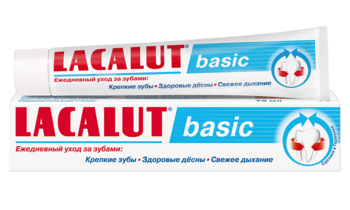 Зубная паста Lacalut Basic, 75мл 