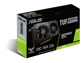 VGA ASUS GTX1650 D6 4GB GDDR6 TUF Gaming OC (TUF-GTX1650-O4GD6-GAMING) 