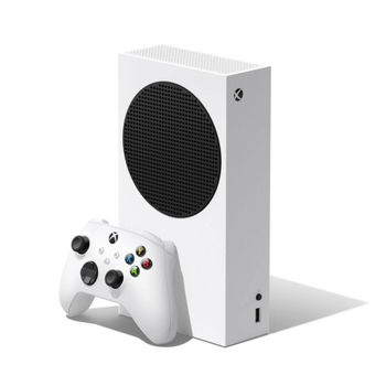 Consolă Microsoft Xbox Series S, White + Games (Fortnite, Fall Guys, Rocket League Bundle) 