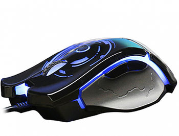 AULA Catastrophe Gaming Mouse, DPI (750/1750/3000/5000), Programmable buttons, Backlighting with 6 different colors, 1.85m, USB, gamer (mouse/мышь)