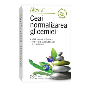 cumpără Ceai Alevia Normalizarea glicemiei 1g N20 în Chișinău 