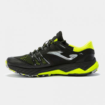 FINAL SALE - Кроссовки для трейла JOMA TK.SIERRA MEN 2201 BLACK GREEN FLUOR 