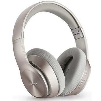 Edifier W820BT Gold / Bluetooth and Wired On-ear headphones with microphone, BT Type 4.1, 3.5 mm jack, Dynamic driver 40 mm, Frequency response 20 Hz-20 kHz, On-ear controls, Ergonomic Fit, Lifetime up to 80 hr