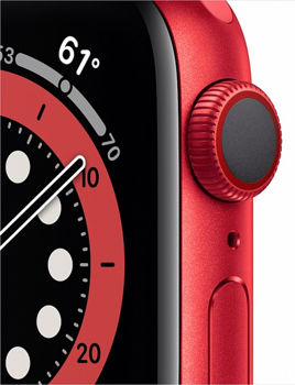 Apple Watch 6 44mm GPS (M00M3), Aluminum Red 