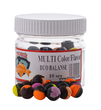 Бойлы насадочные Multicolor-MultiFlavor 10mm Duo Balance 