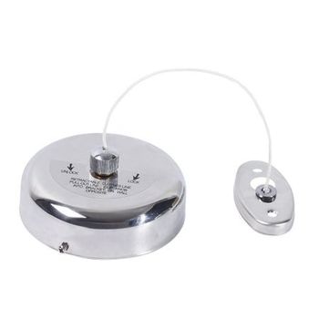 Uscator retractabil tip Sfoara de perete Round Inox 2.5m 