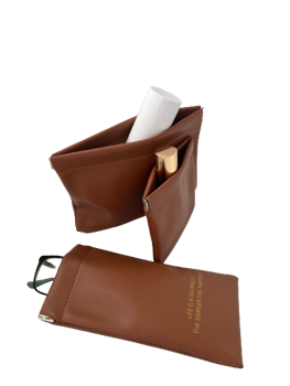 Комплект из 3  косметичек Brown 