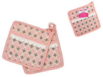 Set suporturi termo AF Ortigia Rosa 2buc, 18cmX18cm, 100%cotton 