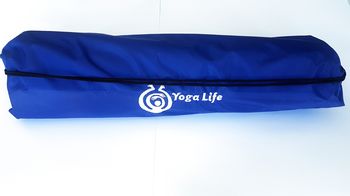Чехол для йога коврика водооталкивающий  yogalife blue 