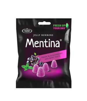 Желейные конфеты Mentina смородина 80гр 