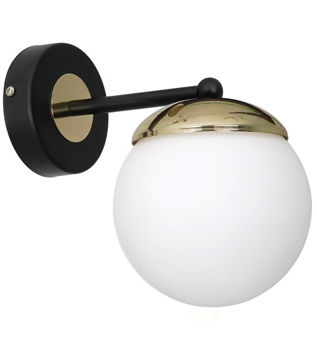 MLP6512 Бра SPARTA black/gold 1*E14 