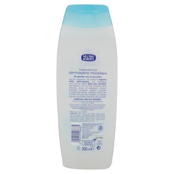 Gel de dus Neutro Roberts Dermazero cu apa micelara, 500ml 