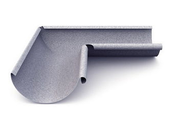 купить Угловой стык внутренний 90º (125 mm) Al-zn в Кишинёве 