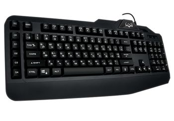 Gaming Keyboard SVEN KB-G8600, Macro, Backlight, WinLock, 12 Fn keys, Black, USB 