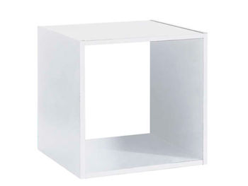 Raft "Cube" 34.5X32X34.5cm Five, alb 