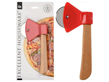 Cutit circular pentru pizza "topor" EH 20cm, metal 